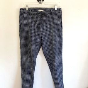 HM Print Cropped Trousers